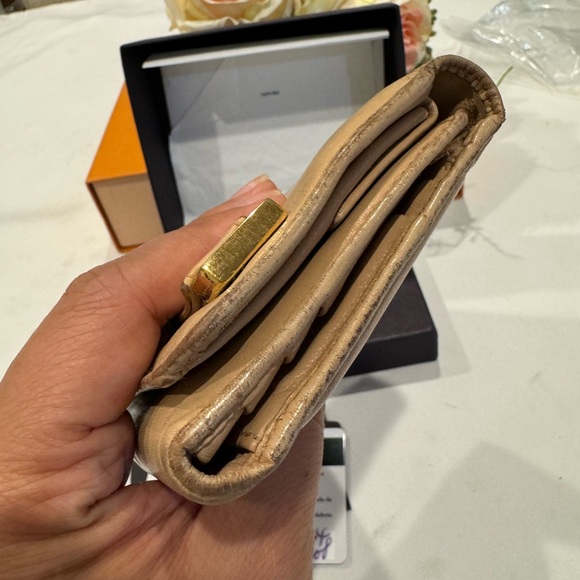 Authentic Prada small soft leather wallet with authenticity card and box - Picture 14 of 15